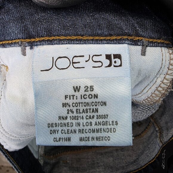 Joe's Jeans Womens 25 Blue Icon Bootcut Stretch Denim Jeans Wintour WA3021 - Picture 11 of 12